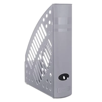 Abbildung von Magazinhalter A4 Grau Polystyrol 70mm 1 Stk.