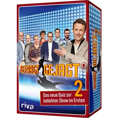 Abbildung von Gefragt Gejagt 2 Das neue Quiz zur beliebten Show im Ersten: Trainiere dein Allgemeinwissen mit über 200 kniffligen Fragen. perfekte Geschenk für alle und Rätsel Fans