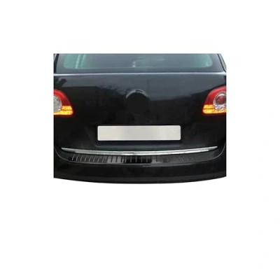 Abbildung von OMAC Ladekantenschutz Stoßstange kompatibel mit VW Passat Variant B7 2010 2015 Gebürstet Dunkel