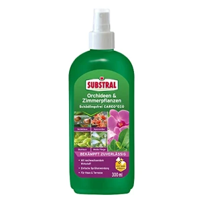 Abbildung von Substral Insektenvernichtungsmittel Orchideen &amp; Zimmerpflanzen Schädlingsfrei Careo ECO 300 ml