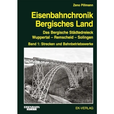 Abbildung von Eisenbahnchronik Bergisches Land Band 1: Das Bergische Städtedreieck Wuppertal Remscheid Solingen; Strecken und Bahnbetriebswerke ... Solingen)