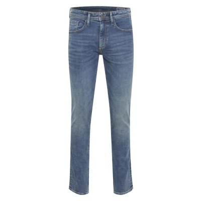 Abbildung von Blend 20712999 Herren Jeans Hose Denim Pant Multiflex mit Stretch 5 Pocket Jet Fit Flim Fit, Größe:33/34, Farbe:Denim Middle Blue (200291)