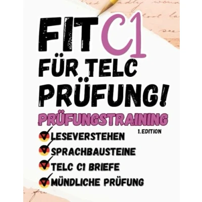 Abbildung von Prüfungstraining Deutsch С1: Das große 3in1 DaF Arbeitsbuch 24 C1 Prüfungen Leseverstehen Sprachbausteine schriftlicher Ausdruck Mündlicher ... TELC EXAM KOMPLETTE VORBEREITUNG, Band 11)