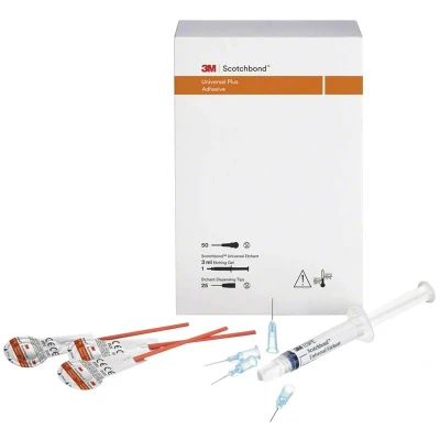 Abbildung von 3M Scotchbond Universal Plus L Pop Intro Kit 50 Pop, 1 Spritze Ätzgel 3ml, 25