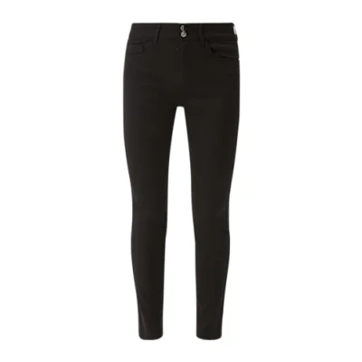 Abbildung von s.Oliver Black Label HIGH RISE Stoffhose, Damen, Größe: 32x32, Schwarz