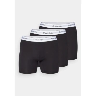 Abbildung von Calvin Klein Underwear Modern Stretch Boxer Brief 3 PACK Panties, Herren, Größe: 4XL, Black