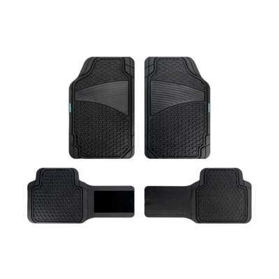 Abbildung von Goodyear GOD9016 Fußmattensatz PVC vorne und hinten schwarz Universelle passform kfzteile, kfzteile24, bandel online, bandel, atp autoteile, mister