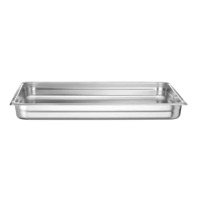 Abbildung von HENDI Gastronormbehälter, Temperaturbeständig von 40 bis 300C, Heissluftöfen Kühl und Tiefkühlschränken Chafing Dishes Bain Marie, 19L, GN 2/1, 650x530x(H)65mm, Edelstahl 18/10
