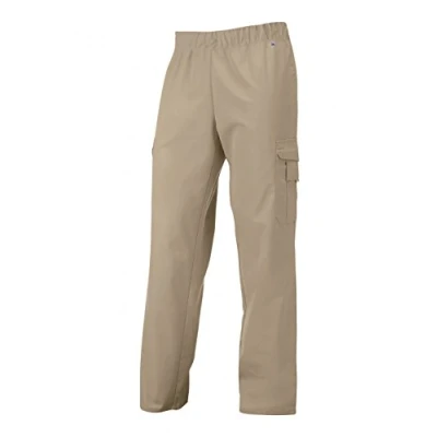Abbildung von BP 1646 400 47 Ln Unisex Hose, mit Gummizug in der Taille, 215,00 g/m² Stoffmischung, eierschalenfarben,