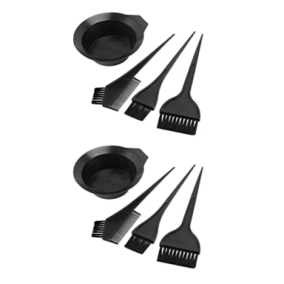 Abbildung von grounds 8X Haarfarbe Farbstoff Schuessel Kamm Buersten Werkzeug Kit Set Toenung Faerbung