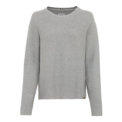 Abbildung von camel active Strickpullover, Damen, Größe: Large, Grey melange