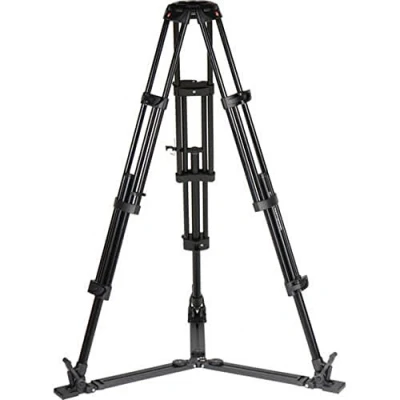 Abbildung von Manfrotto Video Pro.Stativ mit 100 mm Halbschale und Bodenspinne