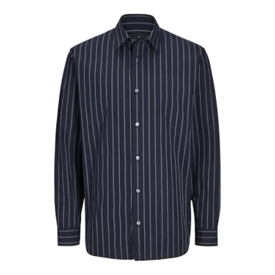 Abbildung von Jack &amp; Jones Premium Jprblabushwick Stanley Hemd, Herren, Größe: Small, Naval academy