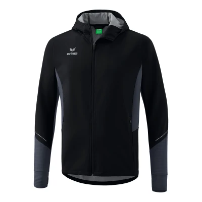 Abbildung von Erima Unisex Kinder RACING Running Jacke (8062303), schwarz, 128