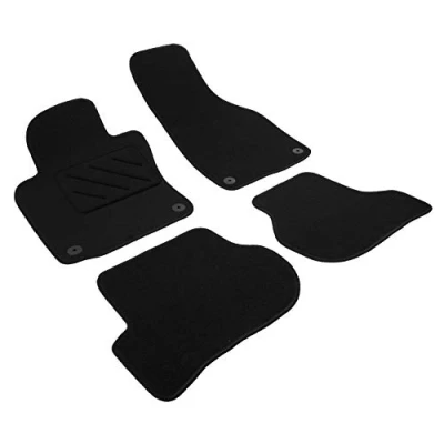 Abbildung von Velours Fußmatten passend für Skoda Octavia II Limousine 2008 1/2013/für Combi 5/2013 (1Z) AZUGA AZ10822091 Automatten
