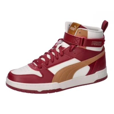 Abbildung von PUMA Unisex RBD Game Sneaker, Alpine Snow Caramel Latte Intense Red, 36 EU