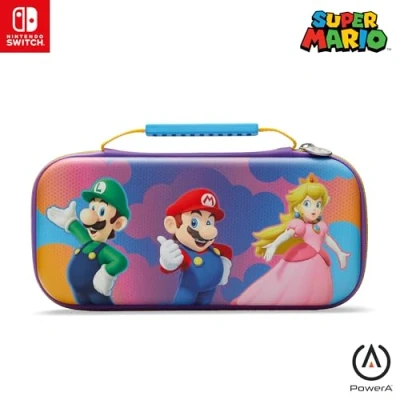 Abbildung von PowerA Schutzetui Nintendo Switch OLED Modell, oder Lite Mario; Color Splash Heroes, Schutzetui, Gaming Etui, Konsolentasche, Zubehör, Aufbewahrung, offiziell