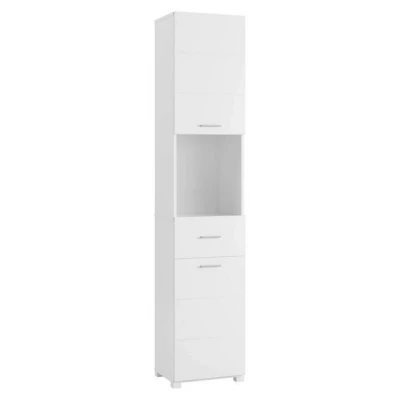 Abbildung von Homfa Hochschrank Badezimmerschrank, Badschrank, schmal, 180cm hoch