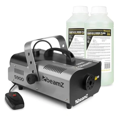 Abbildung von BeamZ S900 Nebelmaschine mit 5 Litern Nebelfluid