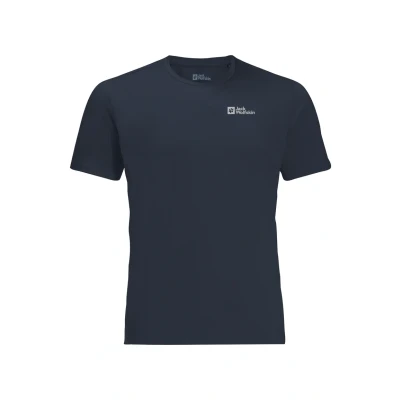 Abbildung von Jack Wolfskin Delgami Tshirt basic, Herren, Größe: Large, Night blue