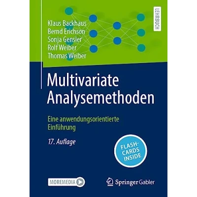 Abbildung von Multivariate Analysemethoden: Eine anwendungsorientierte Einführung