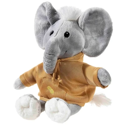 Abbildung von Pl&uuml;schtier Elefant Eddy Erdnuss &ndash; der sportliche Hoody Crew