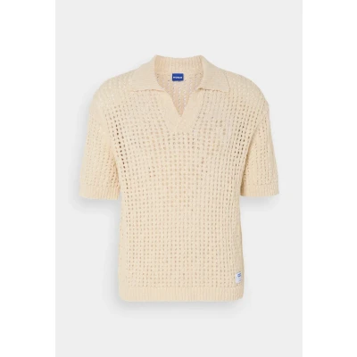 Abbildung von HUGO Strallo Poloshirt, Herren, Größe: Large, Open white