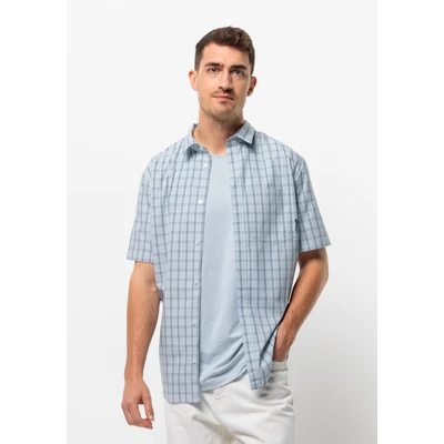 Abbildung von Jack Wolfskin Hemd, Herren, Größe: Small, Soft blue check