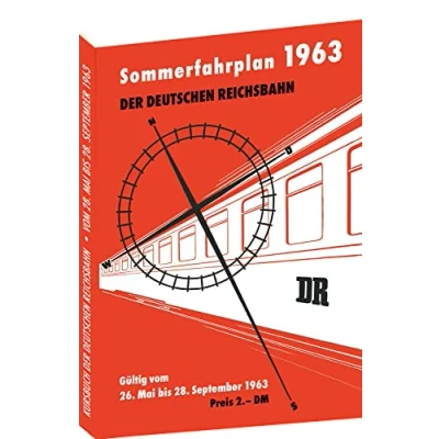 Abbildung von Kursbuch der Deutschen Reichsbahn Sommerfahrplan 1963: Gültig vom 26. Mai bis 28. September 1963