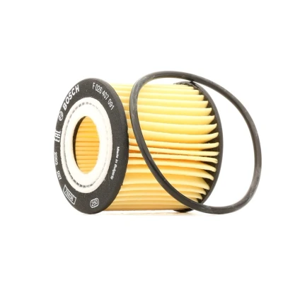 Abbildung von BOSCH F 026 407 091 Ölfilter mit Dichtung Filtereinsatz TOYOTA: Yaris II Schrägheck, III Auris Schrägheck