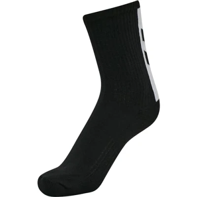 Abbildung von Hummel Legacy Chevron Socks MIX 4 PACK Unisex Sportsocken, Größe: 46/48, White/black