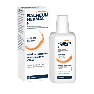 Abbildung von Balneum Hermal F flüssiger Badezusatz 500 ml