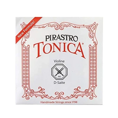 Abbildung von Pirastro Tonica Violin D Saite 1/2 3/4 Silber