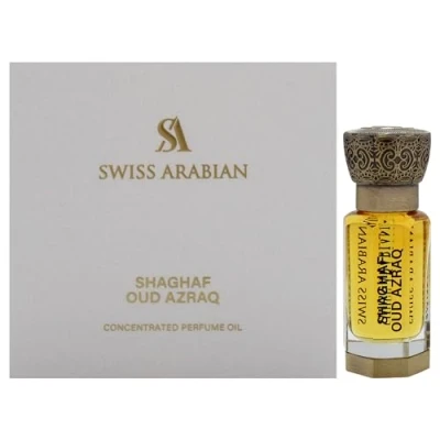 Abbildung von Swiss Arabian Öl Parfüm Shaghaf Oud AZRAQ Concentrated Perfume Oil 12ml