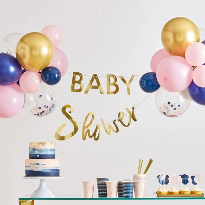 Abbildung von Ginger Ray Ballonkranz, Babyshower