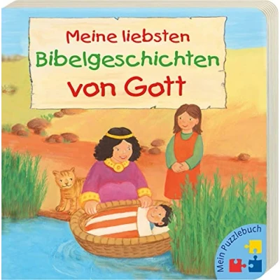 Abbildung von Mein Puzzlebuch: Meine liebsten Bibelgeschichten von Gott: Pappbilderbuch mit 6 Puzzles je Teilen