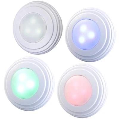 Abbildung von Lunartec Zubehör zu RGB Unterbaubeleuchtung: 4er Erweiterungs Set für RGB+W LED Unterbauleuchten UBL 6.rgbw (Blaue LED, Unterbauleucten, Glaskantenbeleuchtung)