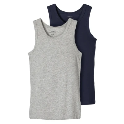 Abbildung von Name it Jurassic PARK Unterhemd/shirt für Kinder, Größe: 98, Grey blue