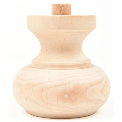 Abbildung von Holzando Holzfüße für Möbel aus Erle ø120