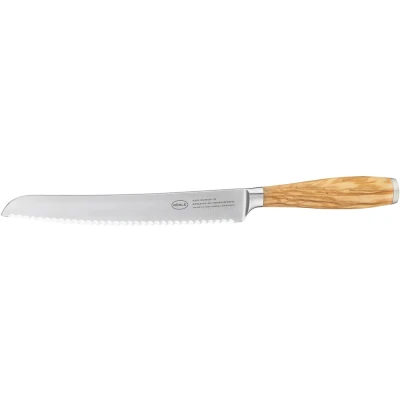 Abbildung von RÖSLE Brotmesser &quot;Artesano&quot;, (1 tlg.), mit Wellenschliff, Made in Solingen, Klingenspezialstahl, Olivenholz