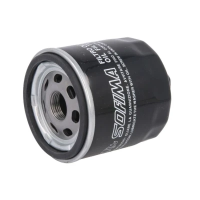 Abbildung von SOFIMA S 3428 R Ölfilter 3/4 16 UNF mit einem Rücklaufsperrventil Anschraubfilter VOLKSWAGEN: Golf 4 Schrägheck, Variant, Lupo / 3L