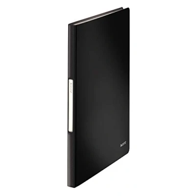Abbildung von Leitz 45651095 Solid Sichtbuch PP A4, Schwarz, 40 Hüllen