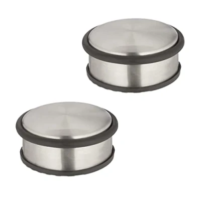 Abbildung von relaxdays Bodentürstopper Edelstahl Türstopper im 2er Set