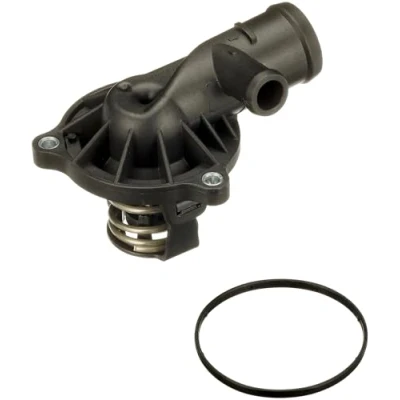 Abbildung von GATES TH63195G1 Kühlwasserthermostat 95 mit Dichtungen Gehäuse AUDI: A5 B8 Coupe, Q7, A4 Avant, VOLKSWAGEN: Touareg II, I, Phaeton