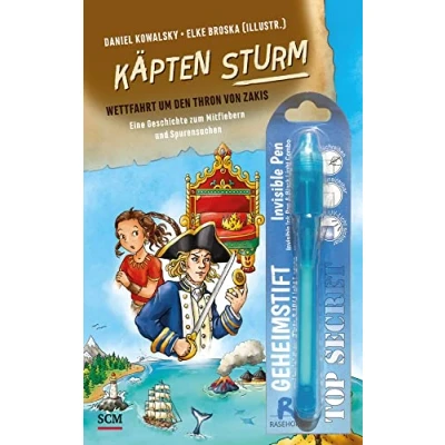 Abbildung von Käpten Sturm Wettfahrt um den Thron von Zakis: Eine Geschichte zum Mitfiebern und Spurensuchen (Such Rätselbücher)