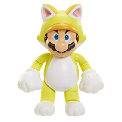 Abbildung von Super Mario Actionfigur Nintendo Figur Cat with Superball, 10 cm