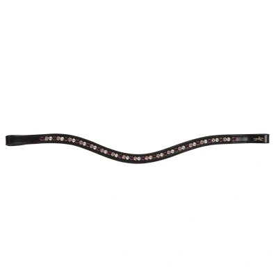 Abbildung von Schockemöhle Stirnriemen Diamond Select Schw/Berry/Shades VB