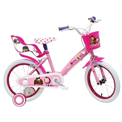 Abbildung von Altro Babys (Mädchen) 20057 16 Zoll MASHA and Bear 2495, Rosa, Weiß