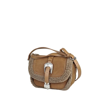Abbildung von COLLEZIONE ALESSANDRO Umhängetasche &quot;Cowgirl&quot;, im Western Style mit Teddy Fell