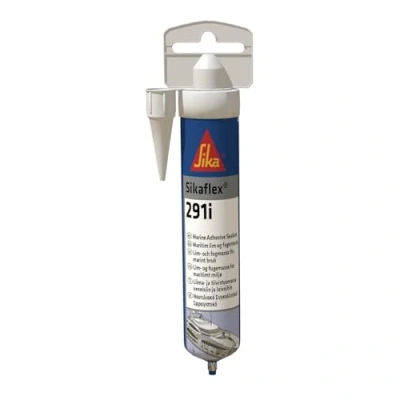 Abbildung von Sika Dichtstoff Sikaflex 291i Weiß ideal für den Marinebereich hochelastisch und überlackierbar geruchsarm 70 ml